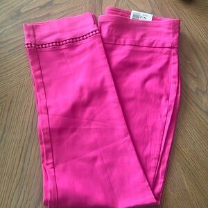 Pink Ankle Pants